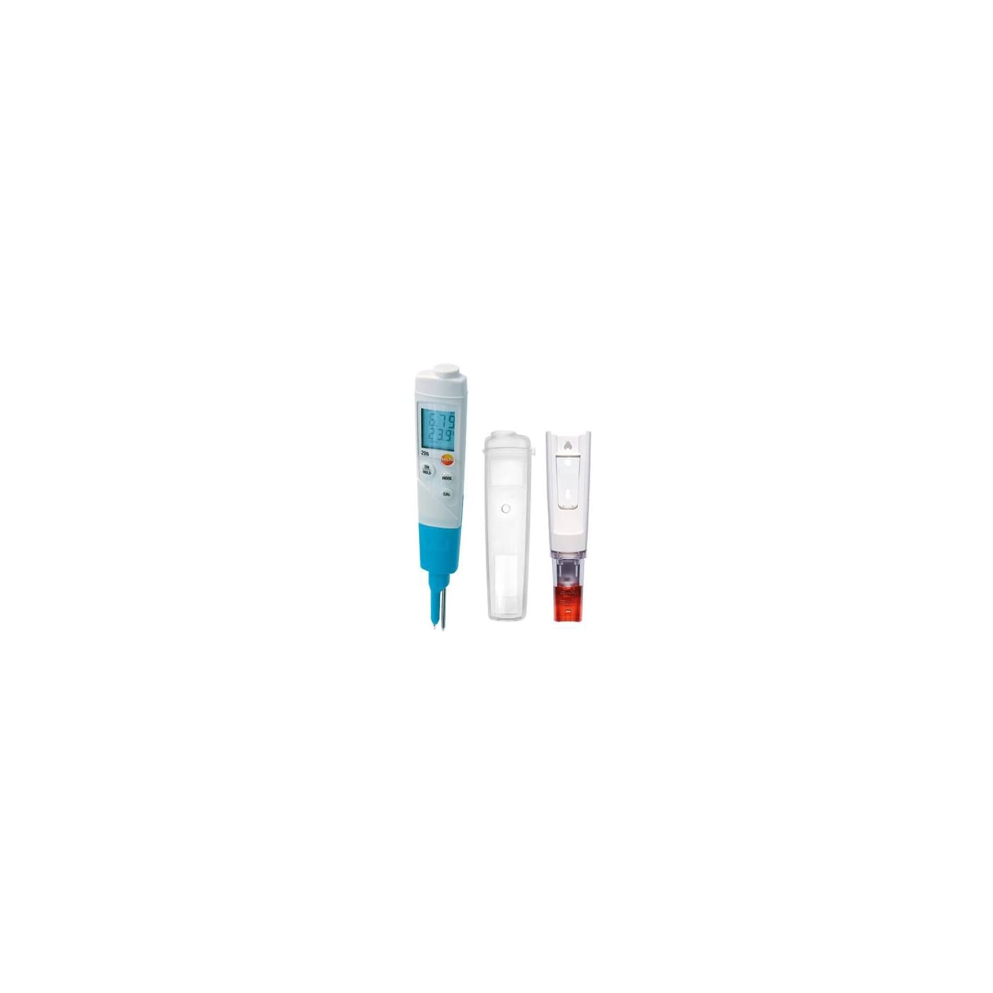 Starter set testo 206-pH2 - pH/temperature measuring instrument for semi-solid media
